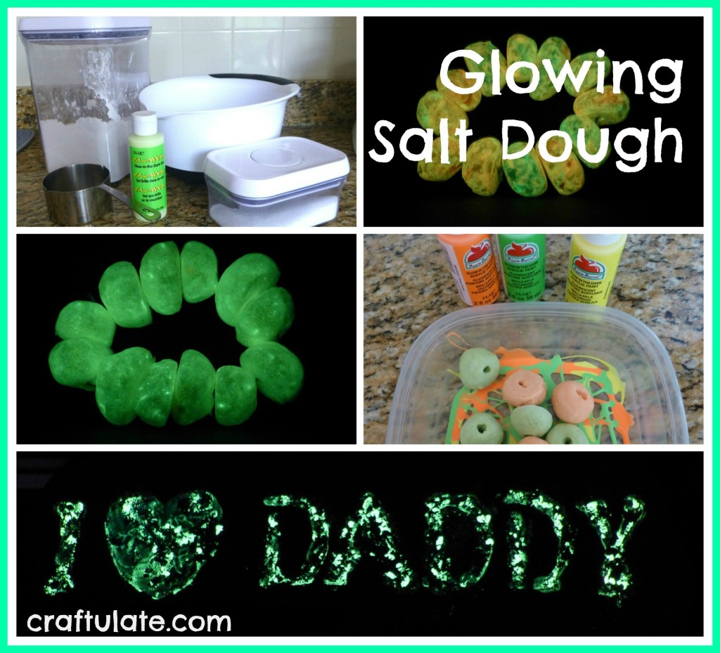 Glowing Salt Dough