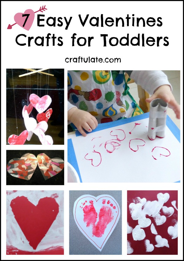 15 Fun Toddler Valentine Crafts