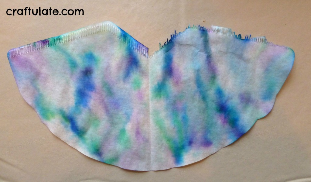 Craftulate: Coffee Filter Paper Flowers and Butterflies Craftulate: Coffee Filter Paper Flowers and Butterflies