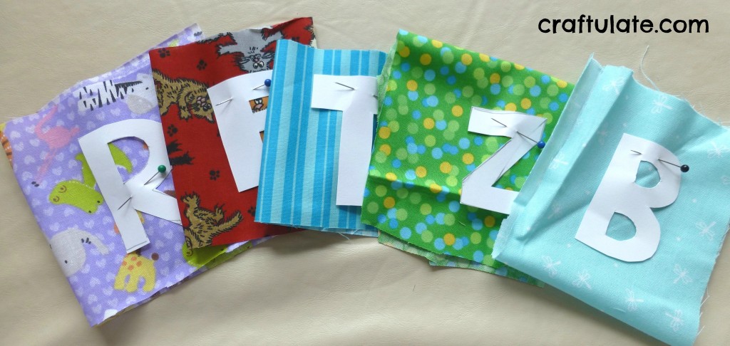 Craftulate: Magnetic Fabric Alphabet Craftulate: Magnetic Fabric Alphabet