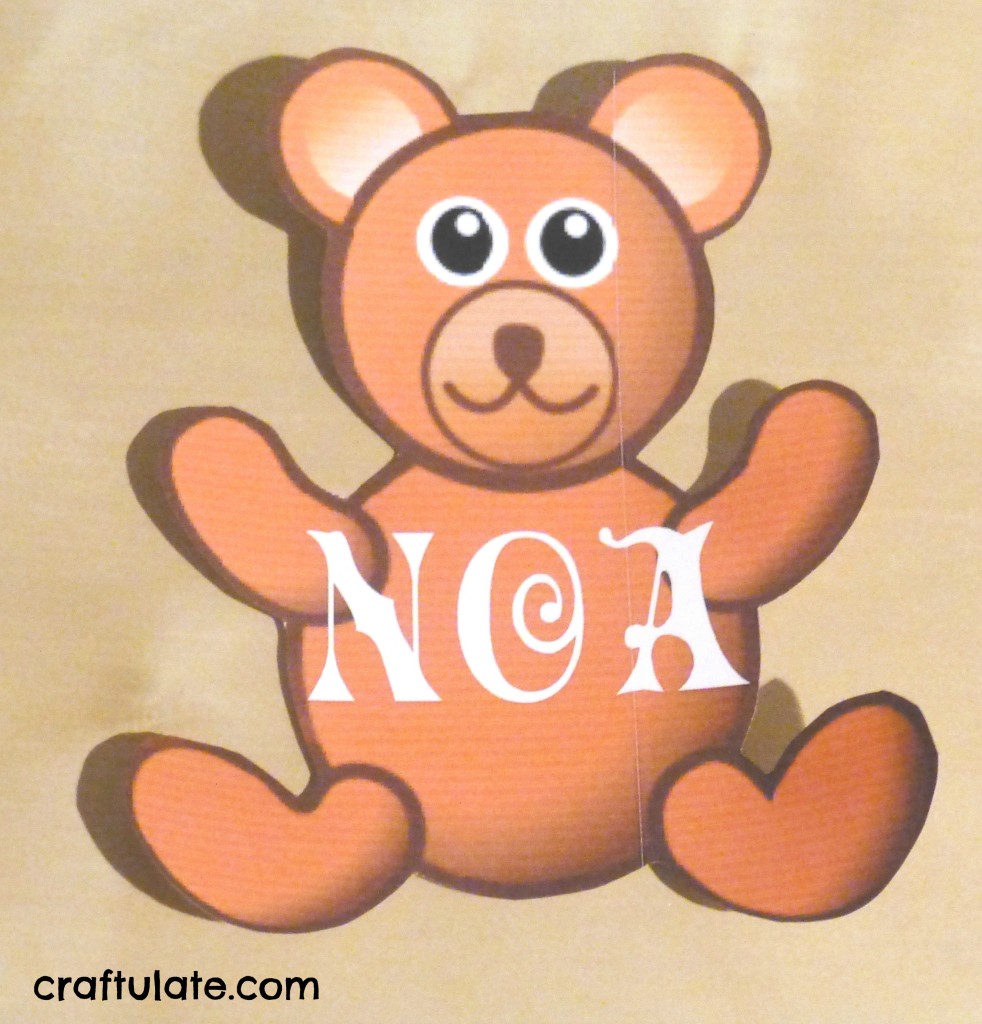 Bear Pop Up Card Tutorial  Craftulate Regarding Teddy Bear Pop Up Card Template Free