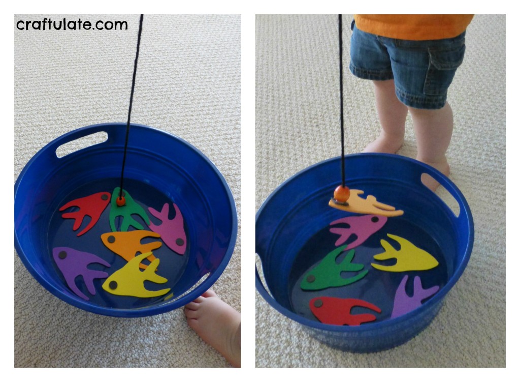 magnetic fish bowl toy