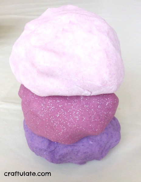 sparkly play doh