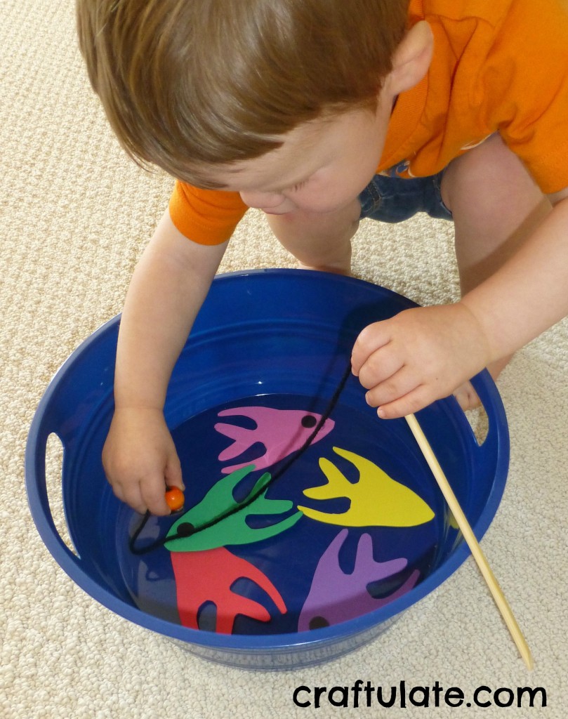 children's fishing game magnetic