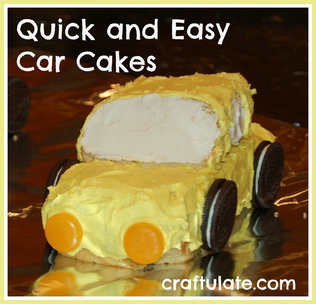 Quick And Easy Car Cakes Craftulate