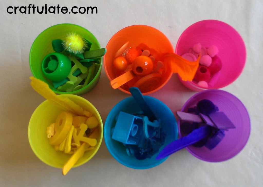 colour sorting toys