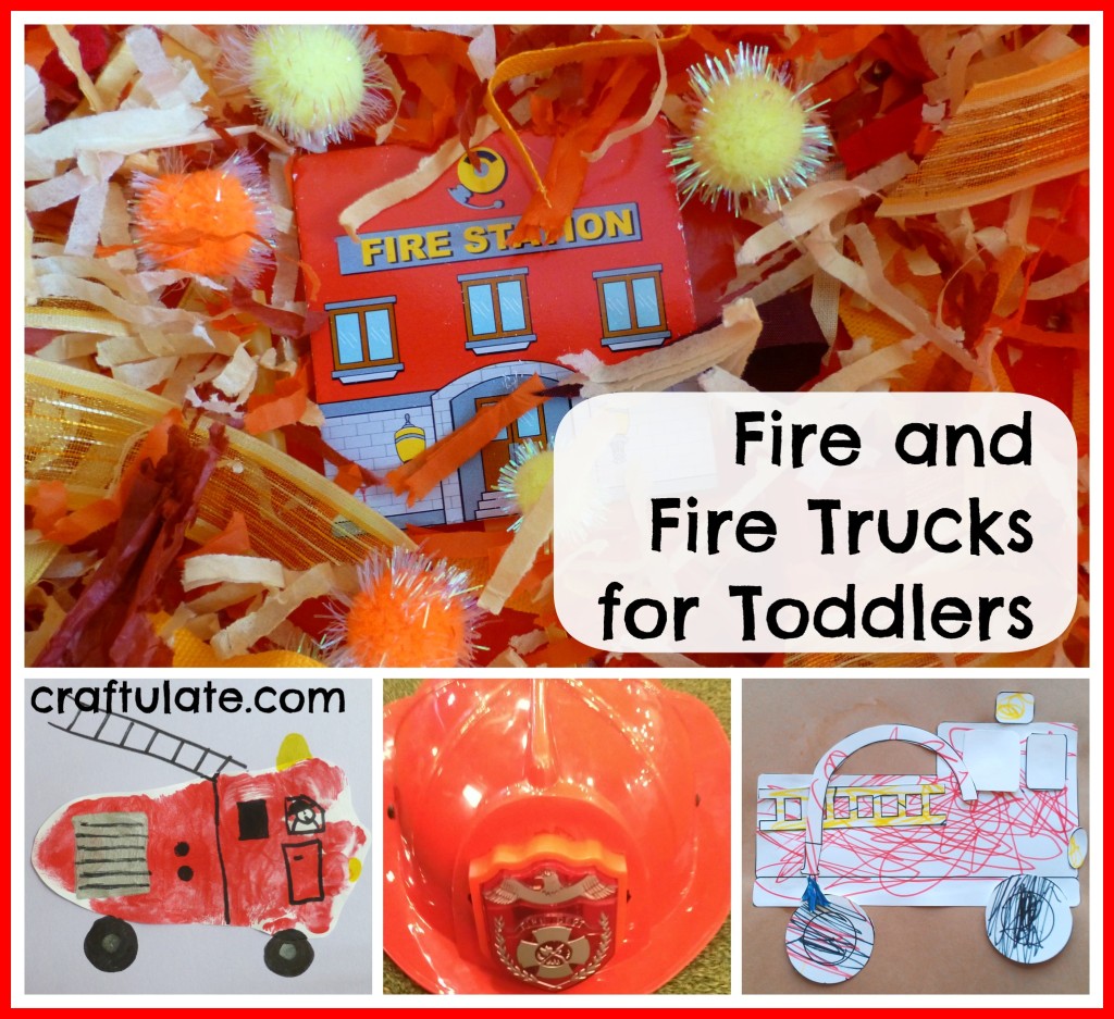 Fire And Fire Trucks For Toddlers Craftulate