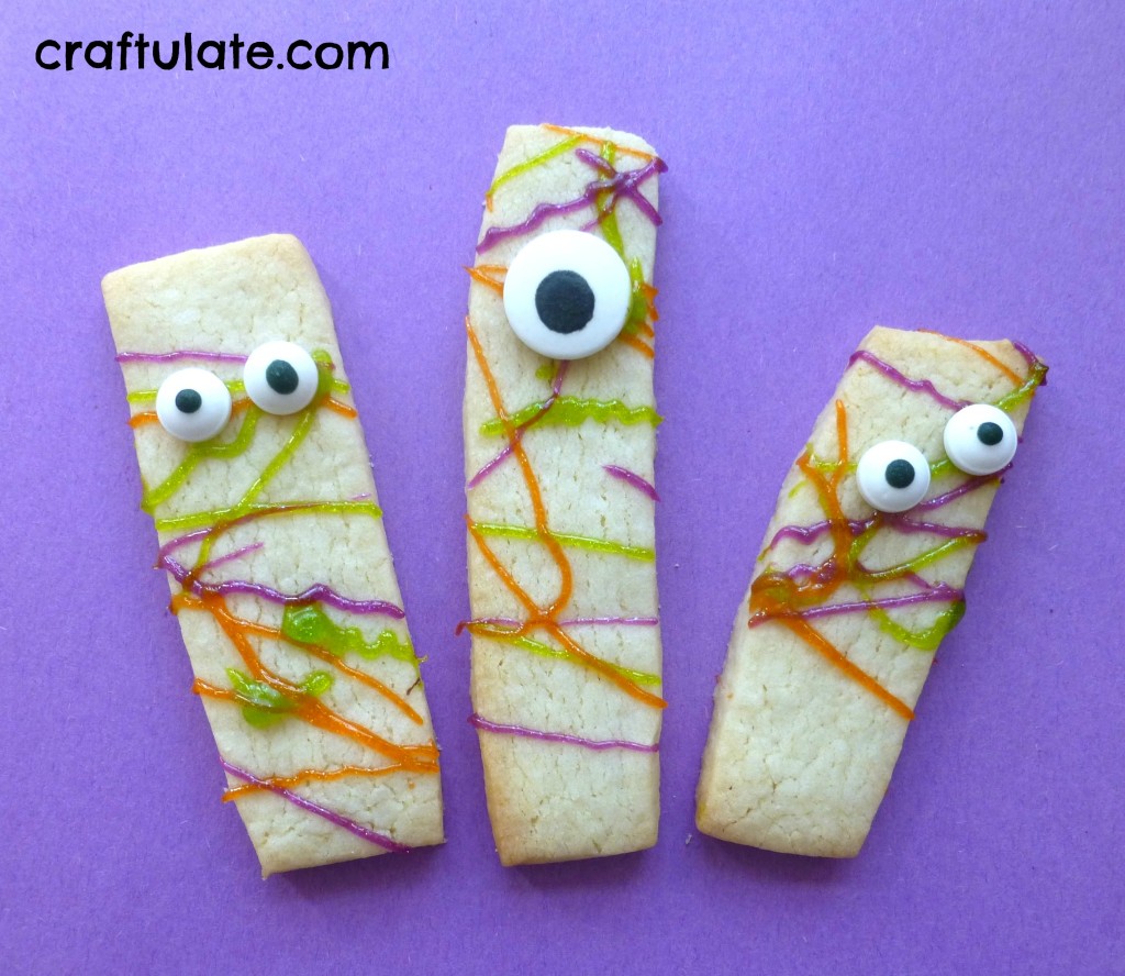 Toddler Decorated Monster Cookies Craftulate