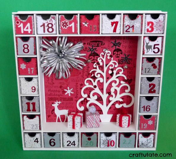 3D Advent Calendar Craftulate