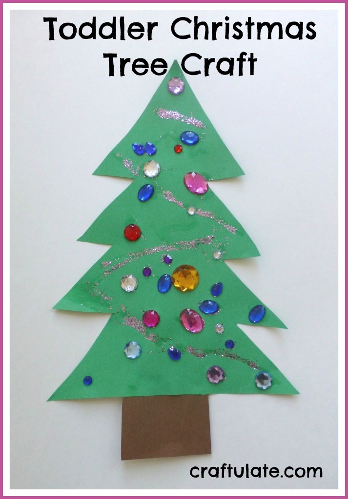 Toddler Christmas Tree Craft Craftulate