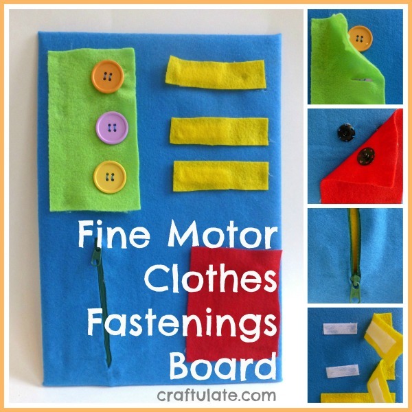 fine motor skills board