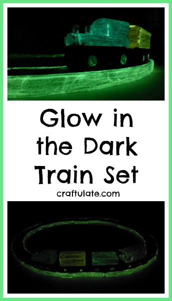 glow in the dark trains