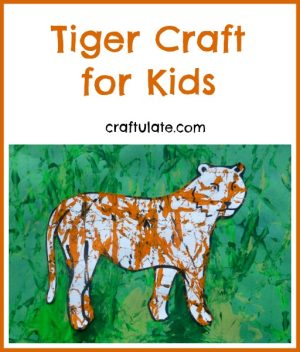 Tiger Craft for Kids – Craftulate