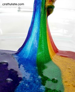 Sparkly Rainbow Slime – Craftulate