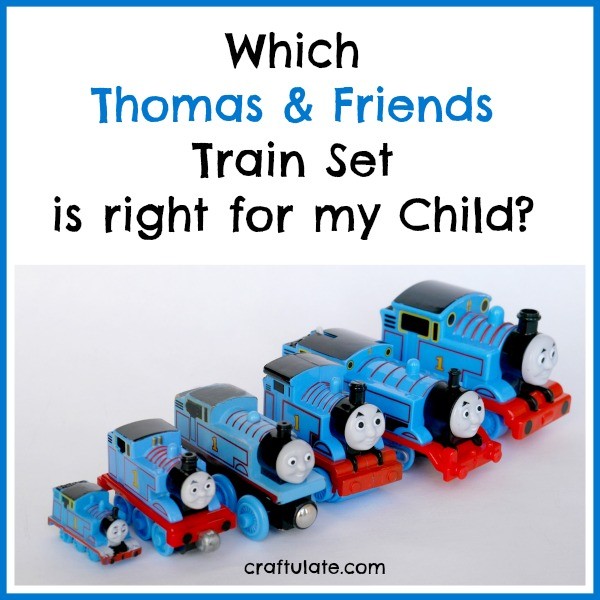 thomas travel train set