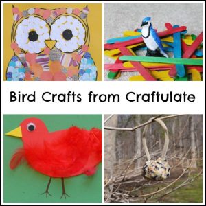 Birds Crafts from Craftulate Birds Crafts from Craftulate