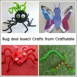Bug and Insect Crafts from Craftulate Bug and Insect Crafts from Craftulate