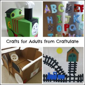 Crafts For Adults from Craftulate Crafts For Adults from Craftulate