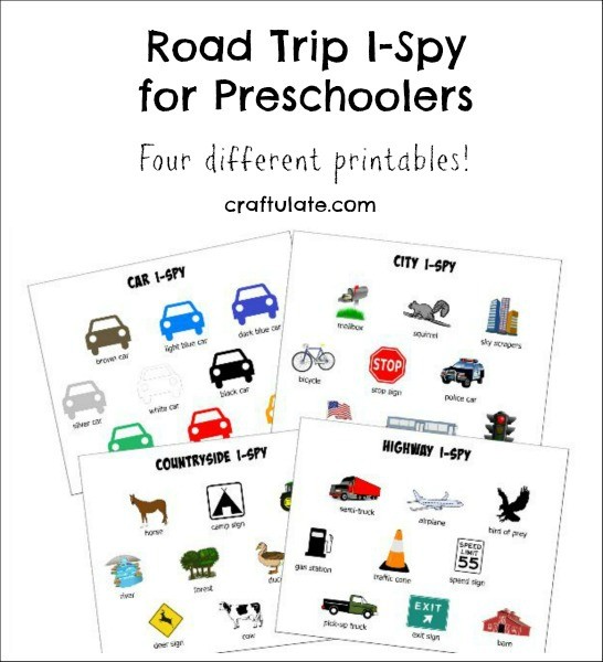 road trip i spy for preschoolers craftulate