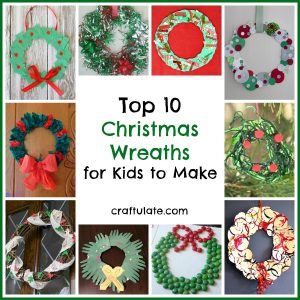 Top 10 Christmas Wreaths for Kids to Make – Craftulate