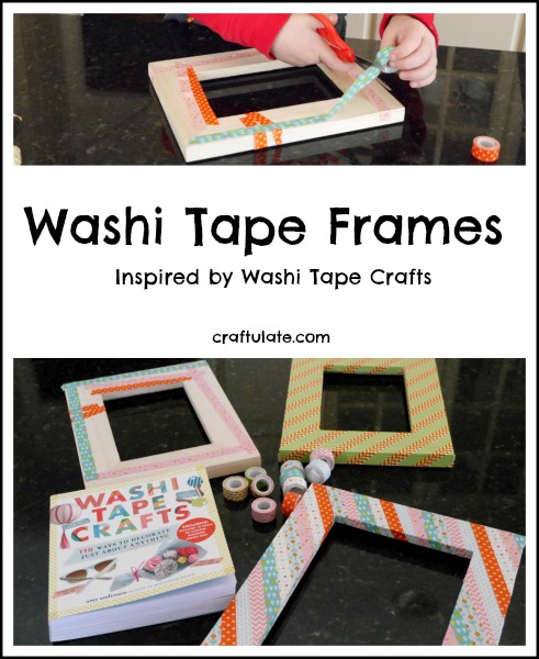 Washi Tape Crafts book review, project, and announcement!