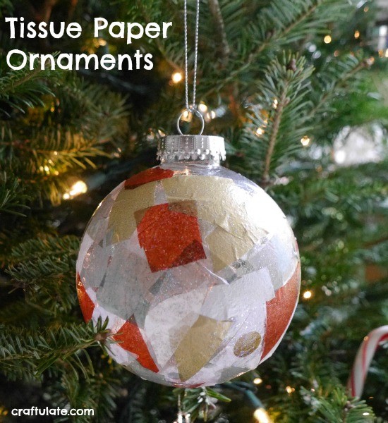 Easy Mod Podge Christmas Decoration - My Suburban Kitchen