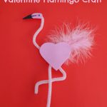 Valentine Flamingo Craft