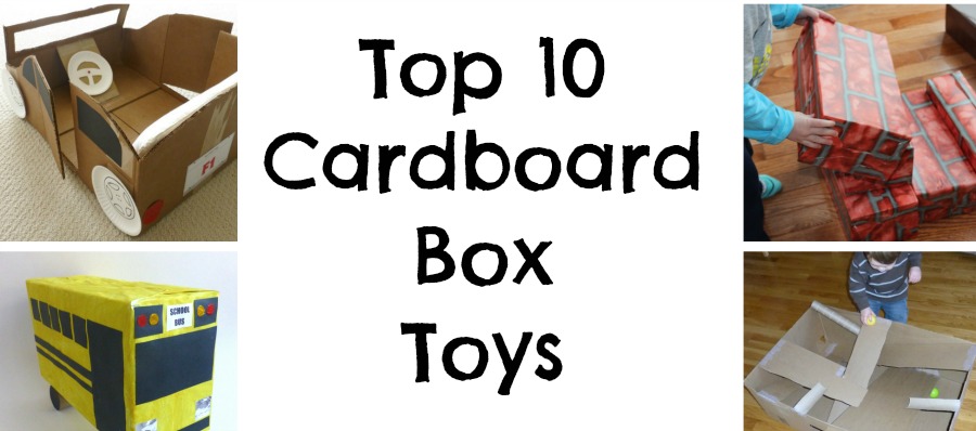 cardboard box toys