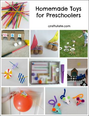 15 Homemade Toys to Make For Kids – Craftulate