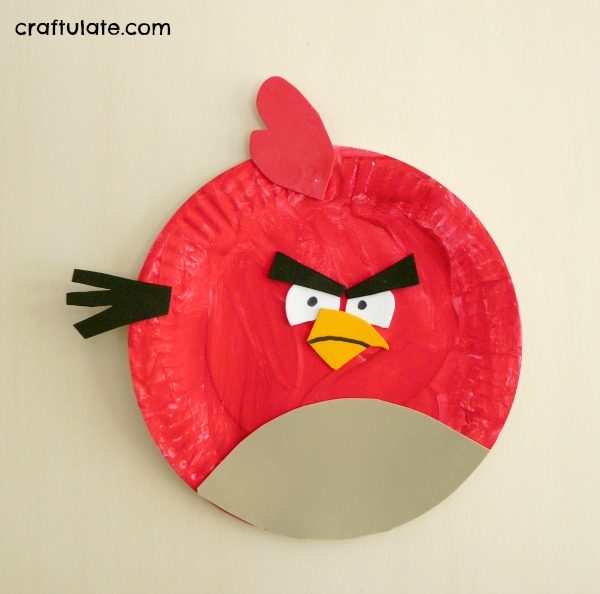 bird paper plates