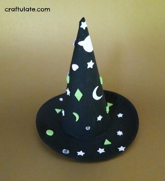 Paper Plate Witch Hat - Craftulate