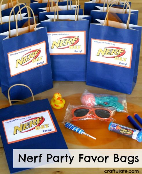 Nerf Party Favor Bags – Craftulate