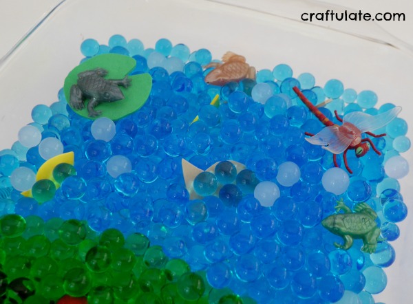 Park and Pond Water Bead Small World - Craftulate