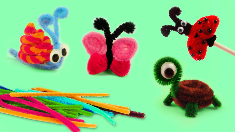 20 Fun Pipe Cleaner Crafts For Kids - Craftulate