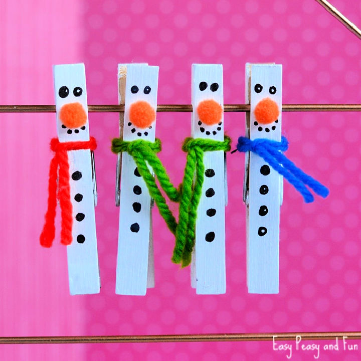 30 Amazing Clothespin Crafts and Ideas for Kids - Craftulate