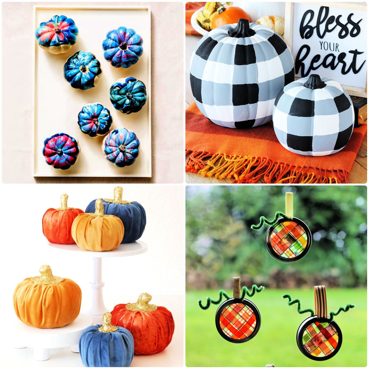 How to Make Puffy Paint Pumpkins for a Fall Art Activity