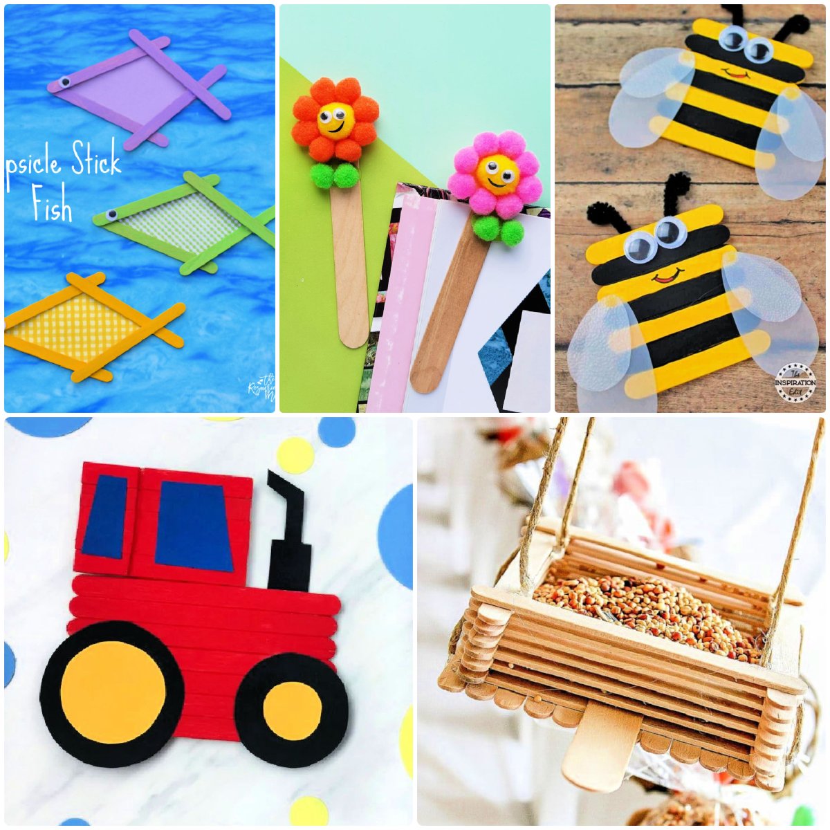 popsicle stick art for kids